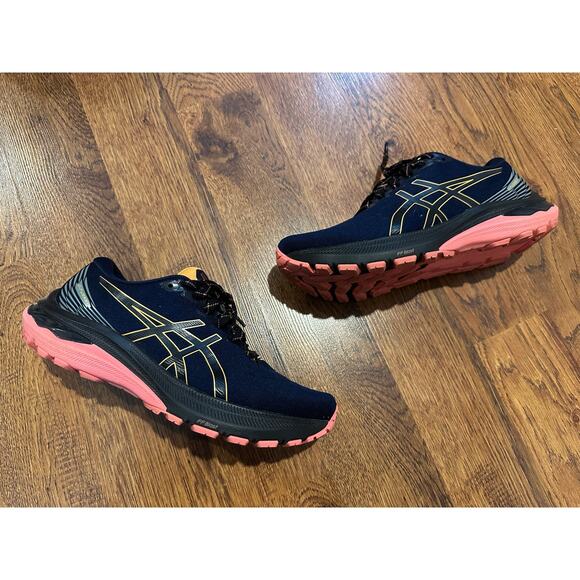 ASICS Women's GT-2000 11 TR Running Shoes Natural Bathing/Papaya Size 8W - Picture 1 of 12